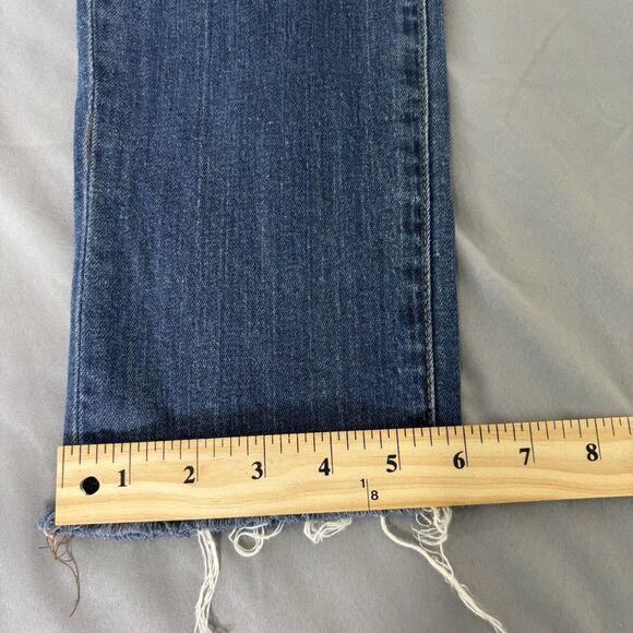 Clingers Women's Juniors Size 15 Raw Hem Jeans - Picture 4 of 7